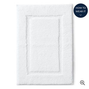 Lands' End Supima Cotton Non-skid Bath Rug